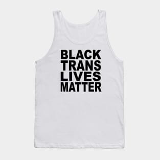 BLACK TRANS LIVES MATTER Tank Top